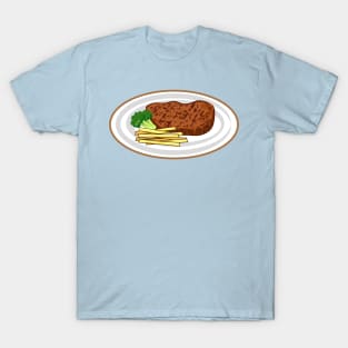 Steak cartoon illustration T-Shirt